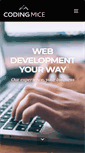 Mobile Screenshot of codingmice.com